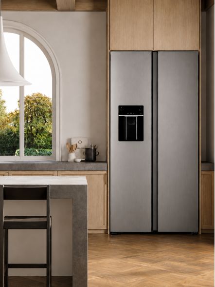 מקרר SIDE-BY-SIDE WHITE WESTINGHOUSE