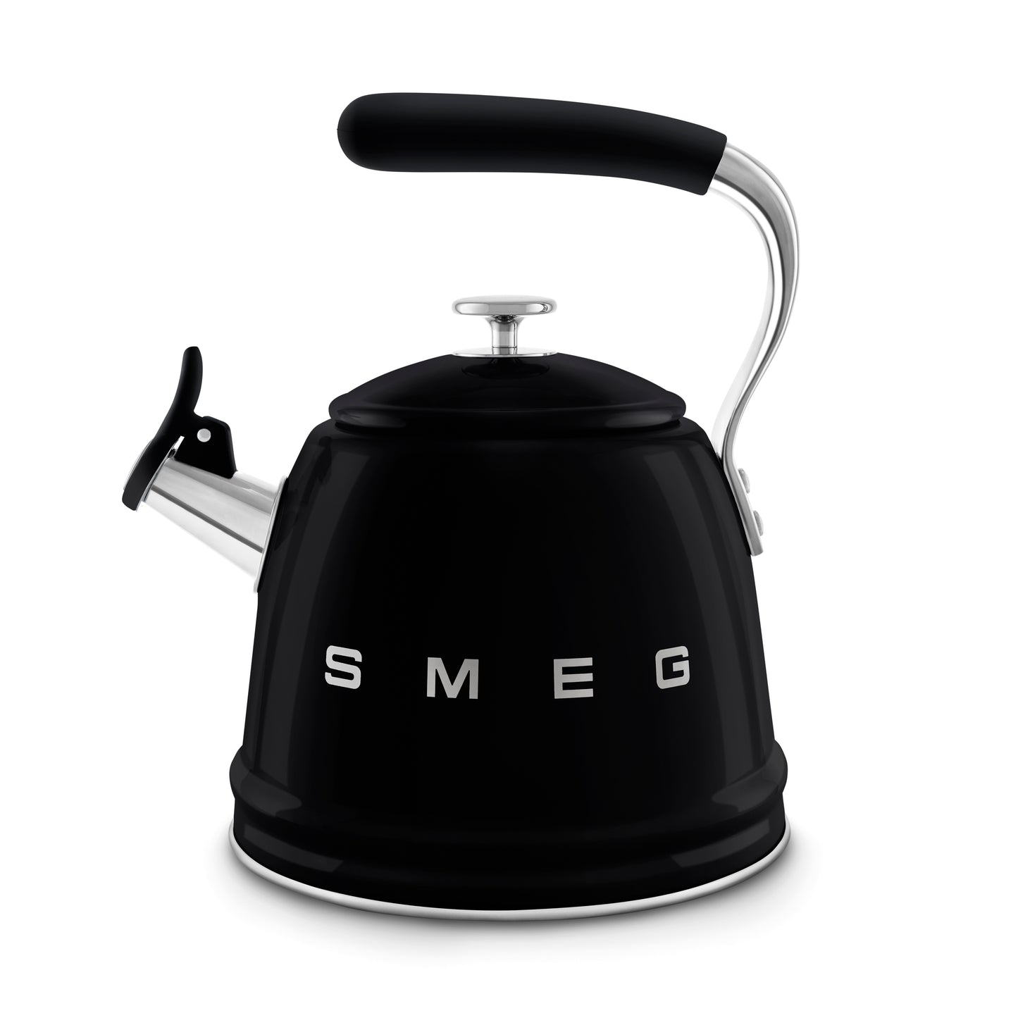 קומקום שורק לא חשמלי SMEG לשימוש על כיריים (גז או אינדוקציה)