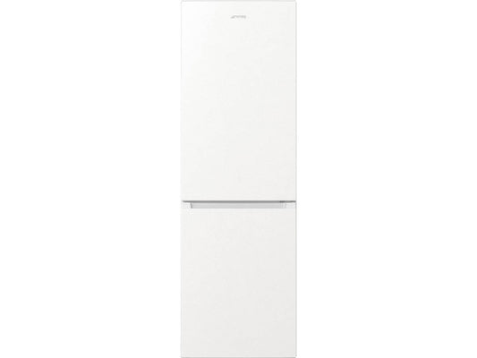מקרר לבן עם מקפיא תחתון smeg
